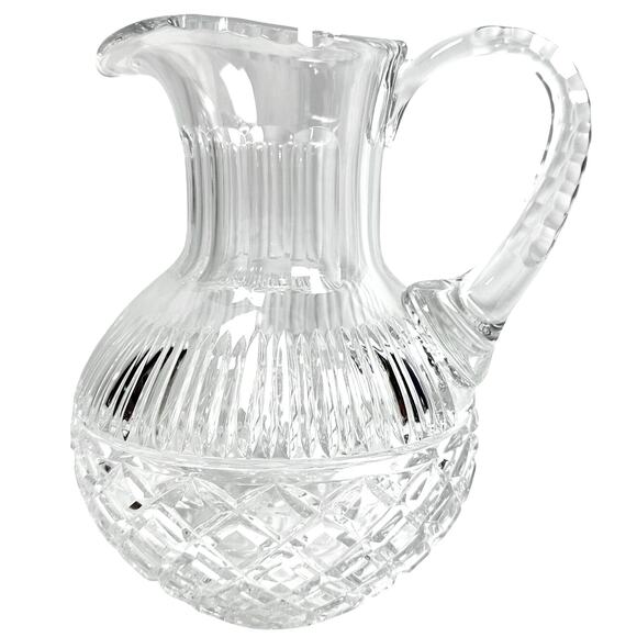 Versailles by Crystal Clear Industries 60 OZ Heavy Sparkling Crystal Pitcher! - Picture 5 of 9